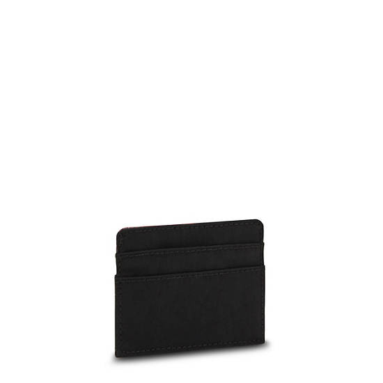 Sacs Kipling Cardy Card Holder Noir Rouge | FR 1163TC